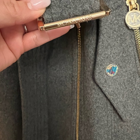 SOLD!! Brand new MICHAEL KORS womens XS Assymetrical Belted Coat - Picture 10 of 10